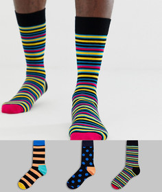 Набор из 3 пар носков в подарочной упаковке HS by Happy Socks - Мульти