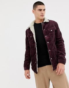 Вельветовая куртка Nudie Jeans Co Lenny - Фиолетовый