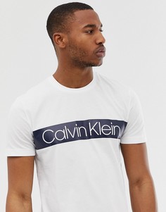 Белая футболка с логотипом Calvin Klein - Белый