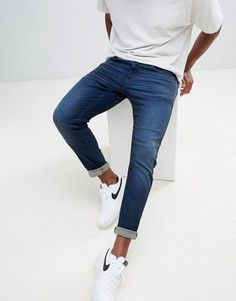 Узкие джинсы в винтажном стиле G-Star 3301 - Синий