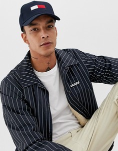 Темно-синяя бейсболка с логотипом Tommy Hilfiger - Темно-синий