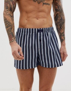 Тканые боксеры Tommy Hilfiger - Темно-синий