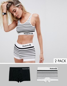 Бесшовные шорты Reebok - Черный