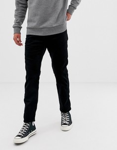 Черные суженные книзу брюки классического кроя Wrangler - Черный