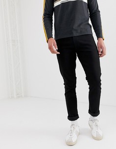 Черные суженные книзу узкие джинсы Wrangler - Черный