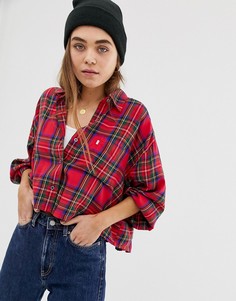 Укороченная рубашка в клетку Levis - Красный Levis®