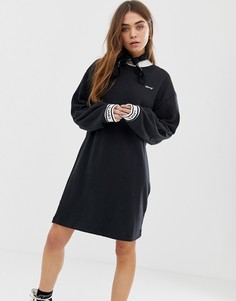 Трикотажное платье в стиле oversize с логотипом на манжетах Levis - Черный Levis®
