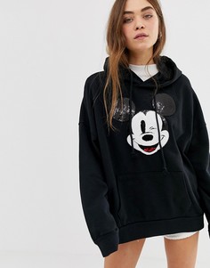Oversize-худи с принтом Levis X Mickey Mouse - Черный Levis®
