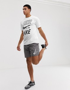 Белая футболка с логотипом Nike Running Air - Белый