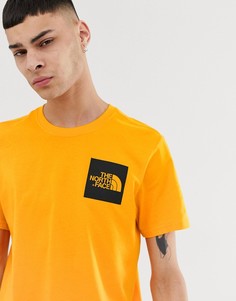 Оранжевая футболка The North Face Fine - Оранжевый
