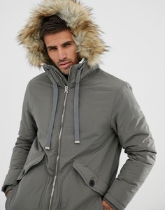 pull and bear parka homme