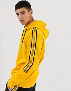 Худи с отделкой лентой по бокам Jack & Jones Core - Желтый