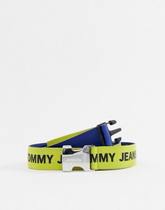 Тканый ремень Tommy Jeans - Желтый