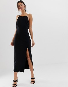 Платье с глубоким вырезом на спине Bec & Bridge Margaux - Черный