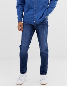 Синие джинсы-морковки Burton Menswear - Синий