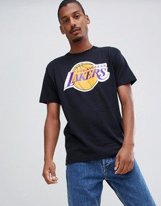 Черная футболка Mitchell & Ness Los Angeles Lakers - Черный