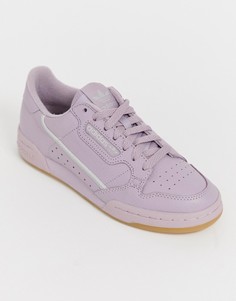 Розовато-лиловые кроссовки adidas Originals Continental 80 - Мульти
