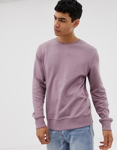 Сиреневый свитшот из 100% хлопка Jack & Jones Essentials - Фиолетовый