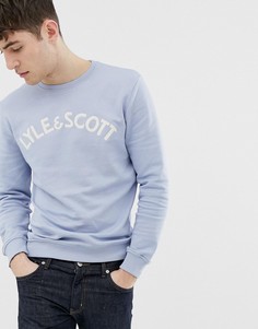 Свитшот с логотипом Lyle & Scott - Синий
