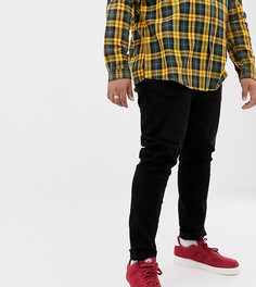 Черные джинсы скинни River Island Big & Tall - Черный
