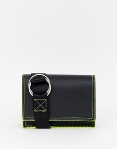 Сумка с неоновой отделкой ASOS DESIGN - Черный