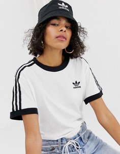 Черная панама с логотипом-трилистником adidas Originals - Черный