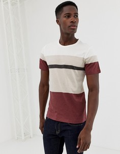 Футболка со вставками Selected Homme - Красный