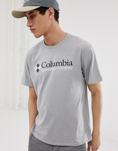 Серая футболка с принтом Columbia North Cascades - Серый