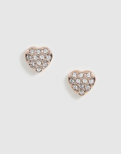 Серьги с сердечком Ted Baker - Золотой