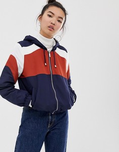 Куртка на молнии с флисовой подкладкой New Look - Оранжевый