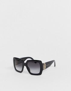 Массивные квадратные солнцезащитные очки Marc Jacobs - Бежевый