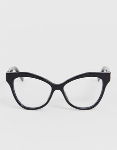 Черные солнцезащитные очки кошачий глаз Marc Jacobs - Черный