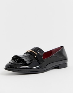 Черные лоферы с кисточками River Island - Черный