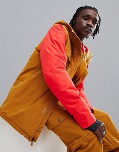 Куртка для катания на сноуборде (коричневый/красный) Quiksilver Mission Solid - Мульти