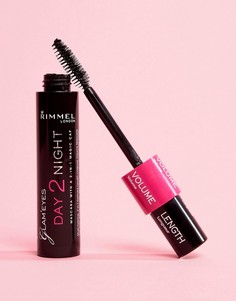 Тушь для ресниц Rimmel Day to Night — Черный - Черный