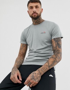 Серая меланжевая спортивная футболка с небольшим логотипом ellesse Becketi - Серый