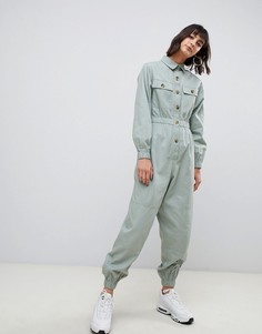 Комбинезон с контрастными пуговицами ASOS DESIGN - Мульти