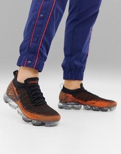 Черные кроссовки Nike Running Vapormax safari tiger - Черный