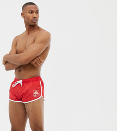 Красные шорты для плавания с логотипом ellesse - Красный