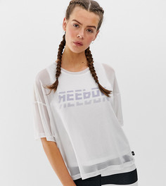 Белая двухслойная футболка Reebok Training - Белый