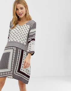 Платье с принтом QED London - Мульти