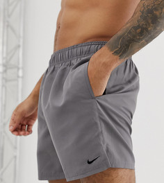 Эксклюзивные серые ультракороткие шорты для плавания Nike Swimming volley - Серый