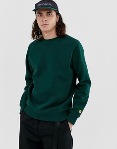 Зеленый свитшот Carhartt WIP Chase - Зеленый