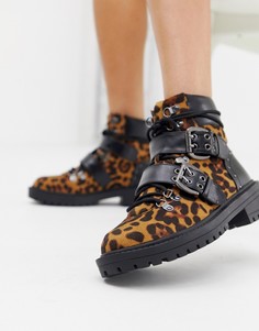 Массивные ботинки с леопардовым принтом RAID Daelyn - Мульти