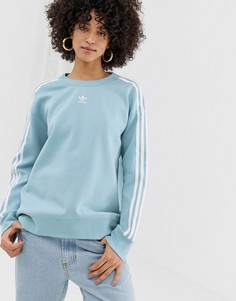 Синий свитер adidas Originals adicolor - Серый