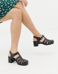 Рыбацкие сандалии из гибкого пластика ASOS DESIGN Flying High - Черный