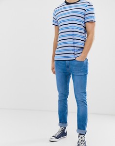 Выбеленные синие джинсы скинни Burton Menswear - Синий