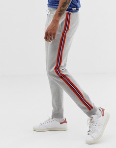 Серые спортивные брюки с лентой по бокам Tom Tailor - Серый