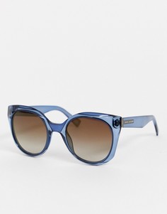 Солнцезащитные очки кошачий глаз Marc Jacobs - Синий