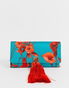 Клатч с принтом Ted Baker Darlee - Синий